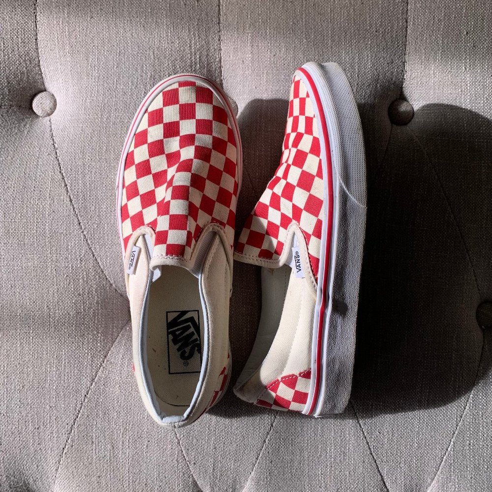Checkered Vans